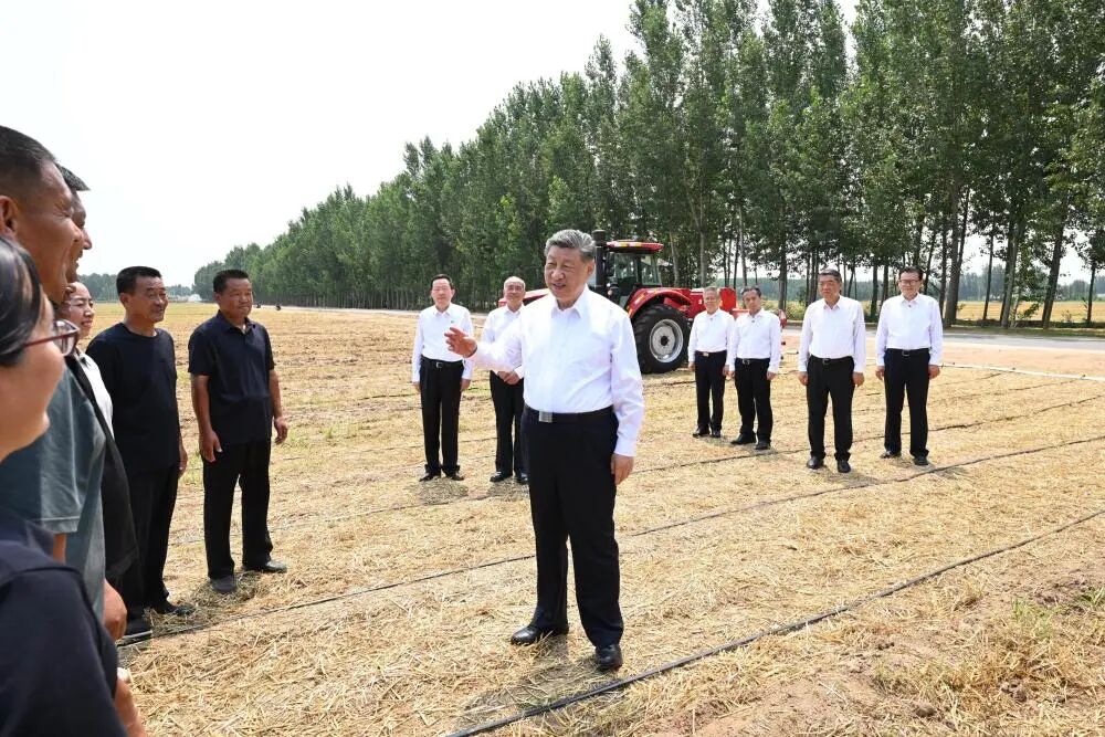 习近平在山东德州考察